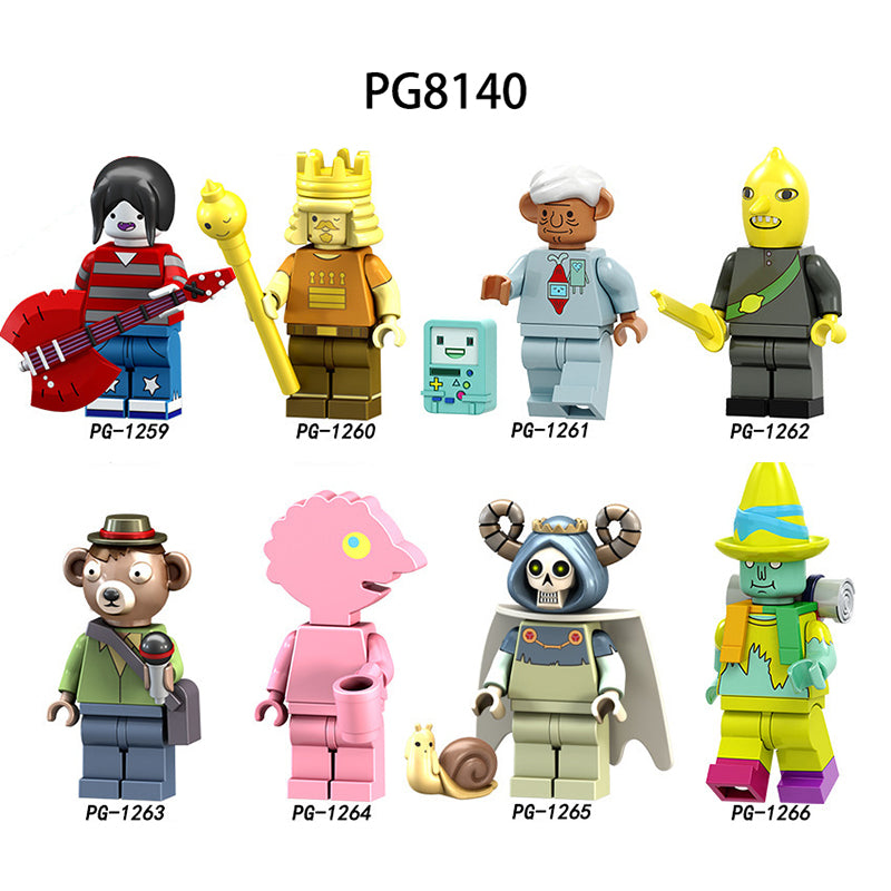 Zestaw figurek Adventure Time - Zestaw x8