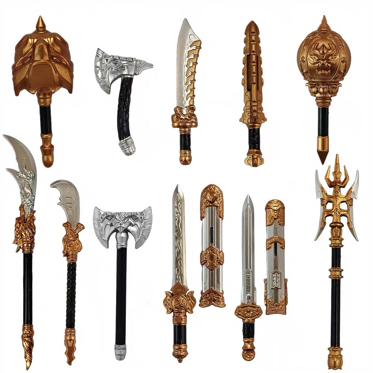 Elementy i akcesoria – Weapon - 11PCS