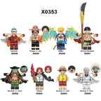 Zestaw figurek One Piece - Zestaw x8