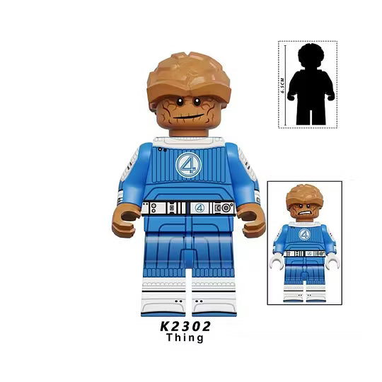 Zestaw figurek superhero fantastic four