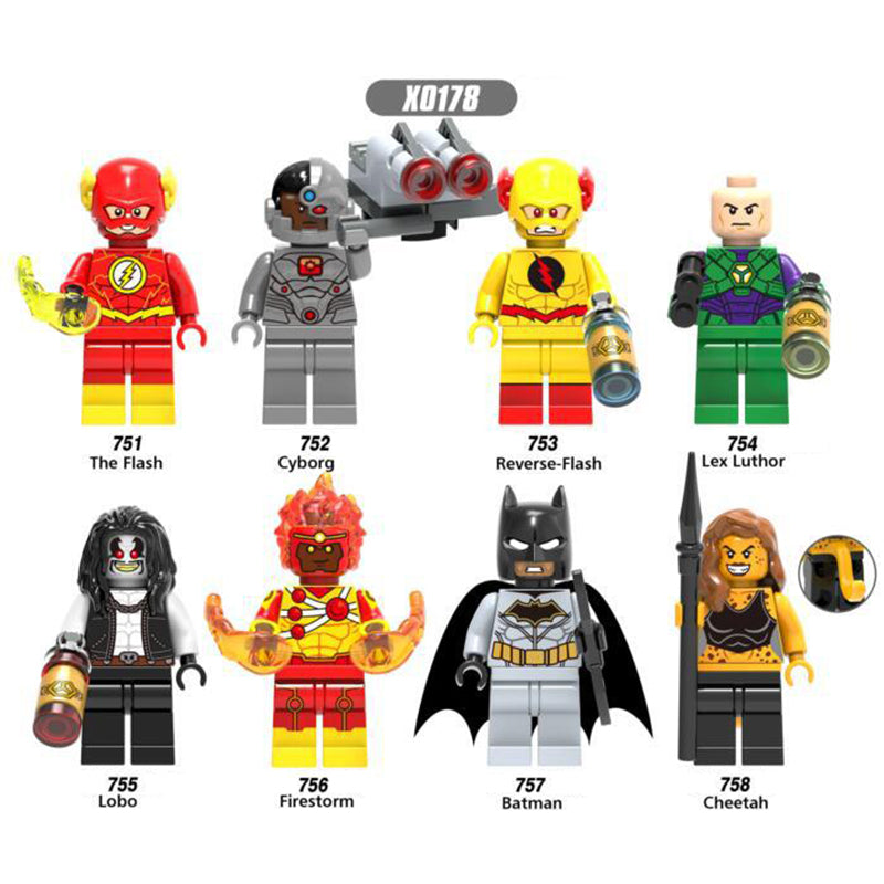 Zestaw figurek Super Hero - Zestaw x8