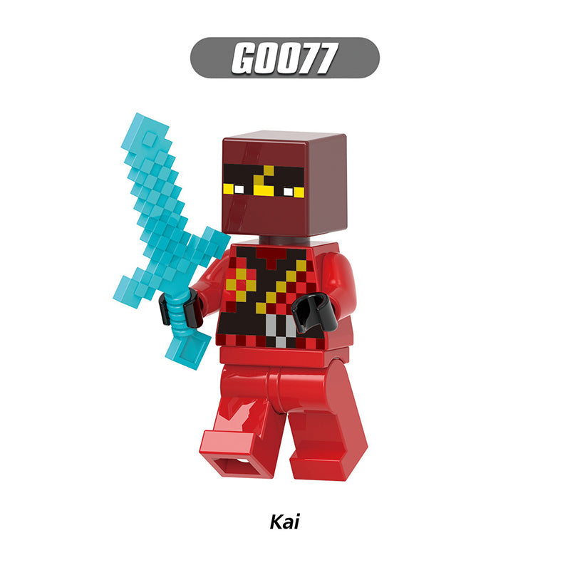 Zestaw figurek Minecraft - G-0077