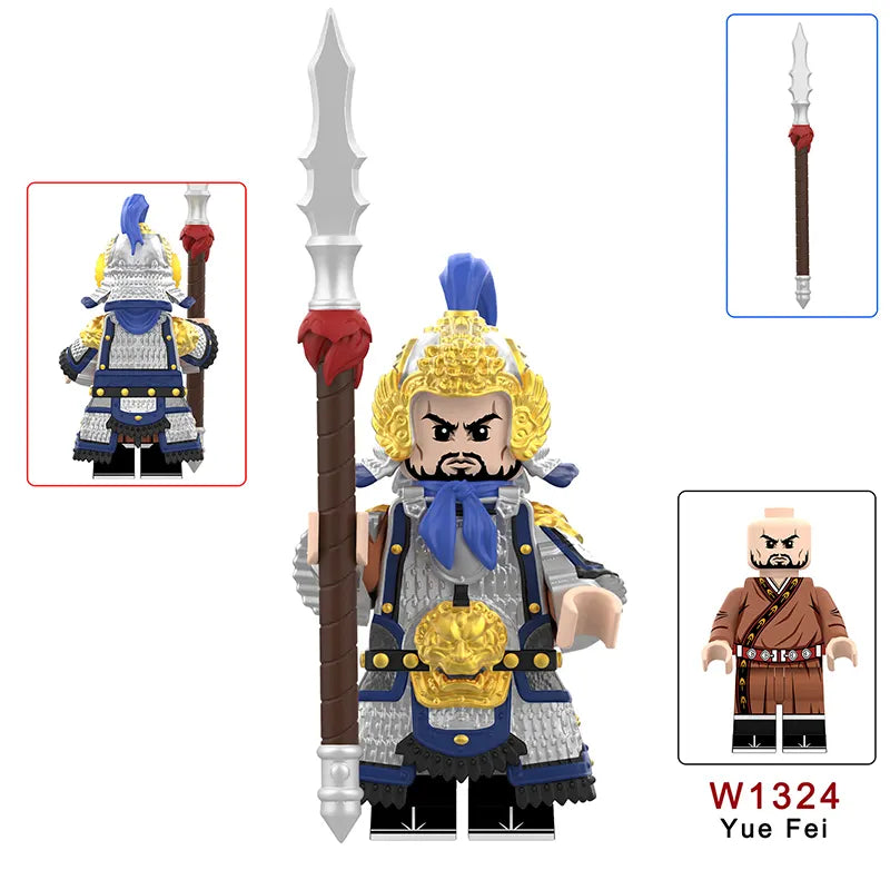 Zestaw figurek Chinese Medieval - W-1324