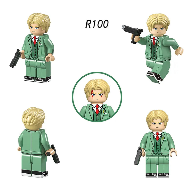 Zestaw figurek SPYFAMILY - R-100