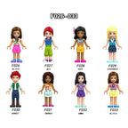 Zestaw figurek Girl - Zestaw x8