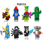 Zestaw figurek Minifigures - Zestaw x8