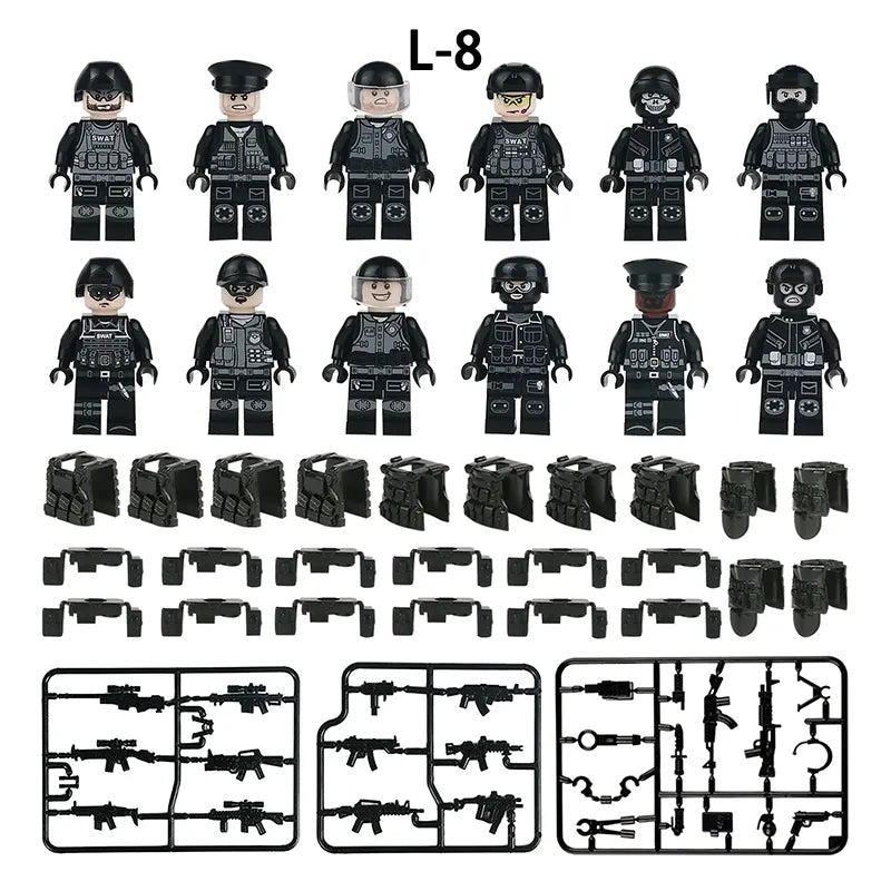 Zestaw figurek Military - L-8