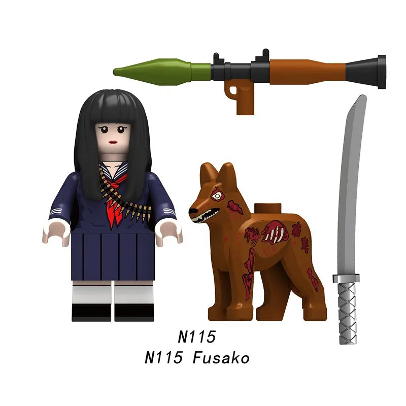 Zestaw figurek Zombie - N-115