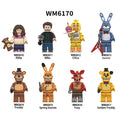 Zestaw figurek Five Nights at Freddy's - Zestaw x8