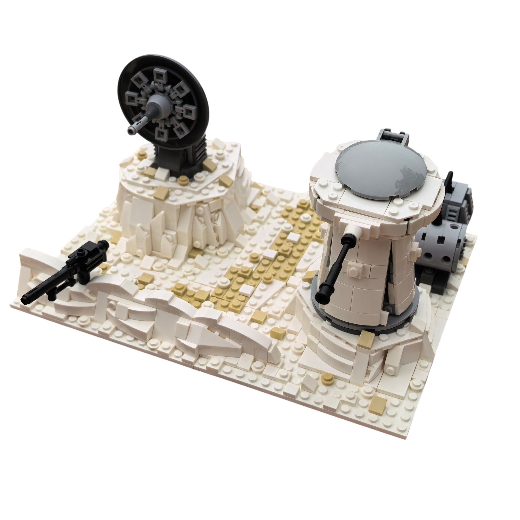 Zestaw klocków SW Episode 5 Battle on Hoth (Rebel cannons)