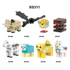 Zestaw figurek Minecraft - Zestaw x8