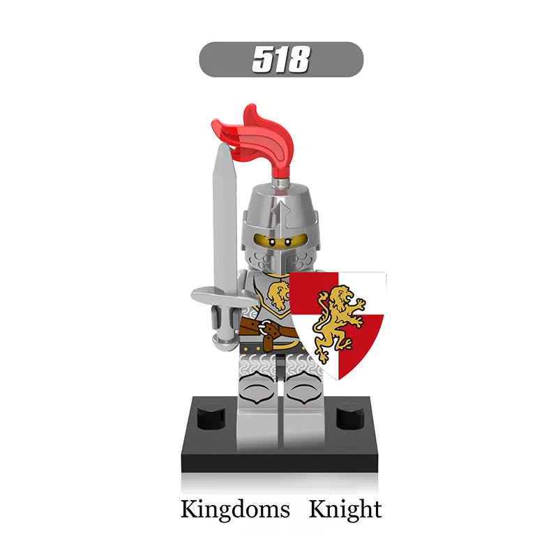 Zestaw figurek Medieval - X-518