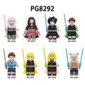 Zestaw figurek Demon Slayer - Zestaw x8