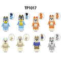 Zestaw figurek Bluey - Zestaw x8