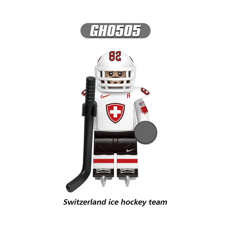 Zestaw figurek Ice Hockey Team - G-0505