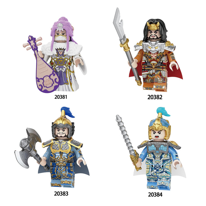 Zestaw figurek Three Kingdoms - Zestaw x4