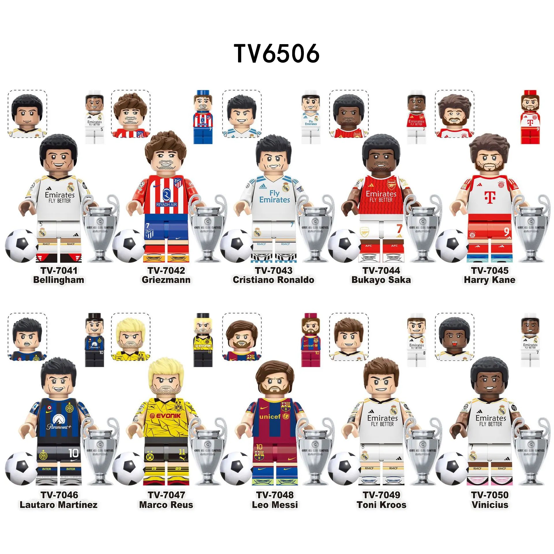 Zestaw figurek World Cup - Zestaw x10
