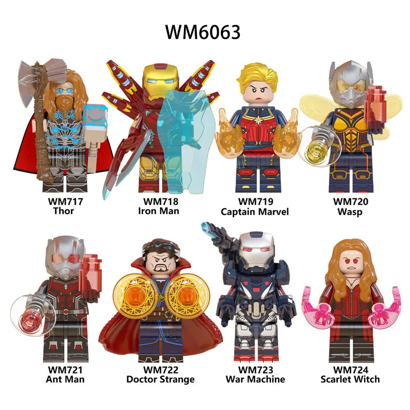 Zestaw figurek Super Hero - Zestaw x8