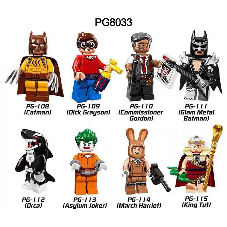 Zestaw figurek Super Hero - Zestaw x8