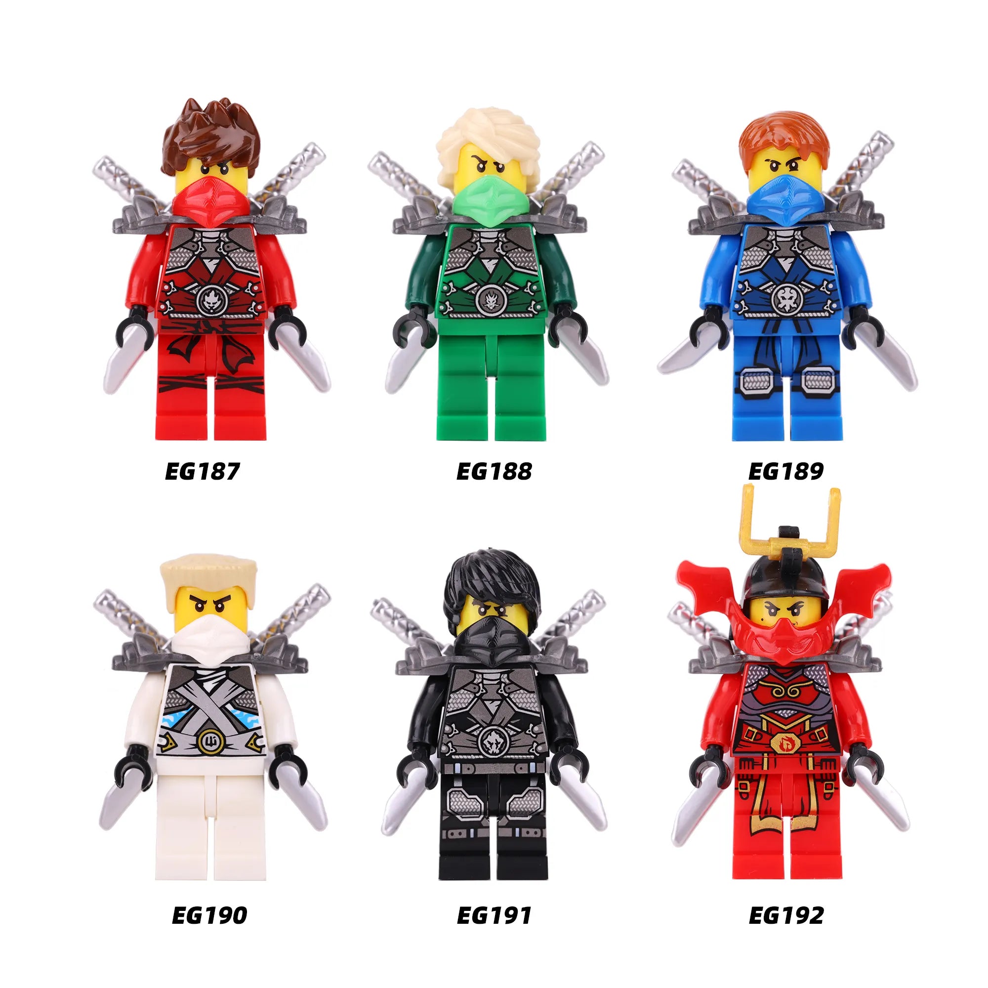 Zestaw figurek Ninjago - Zestaw x6