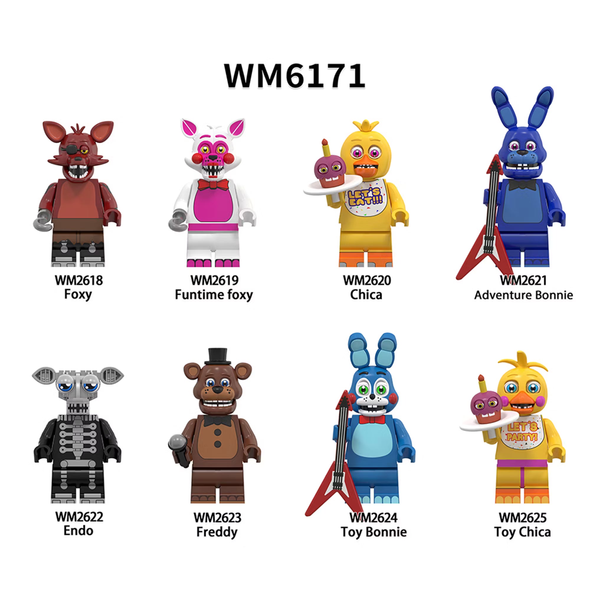 Zestaw figurek Fnaf