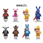 Zestaw figurek Midnight Bear - Zestaw x8
