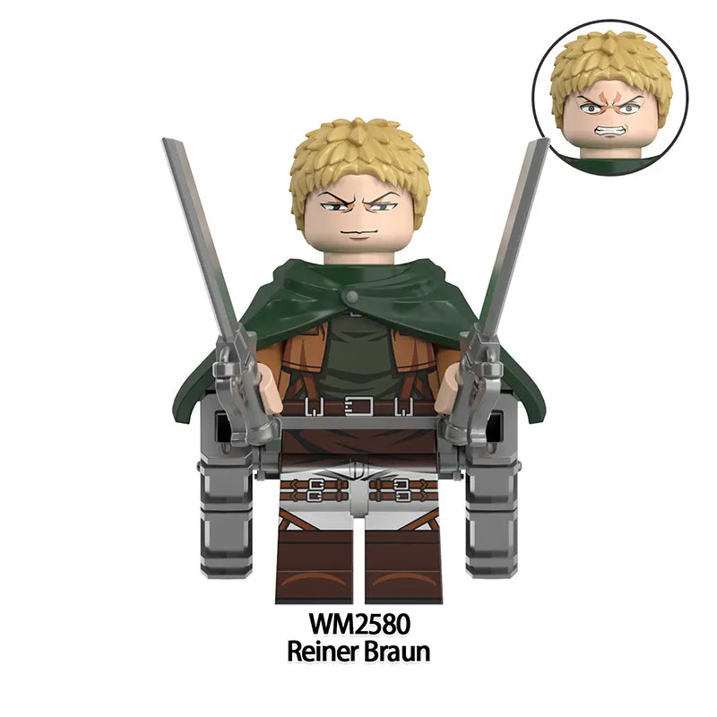 Zestaw figurek Attack On Titan - W-2580