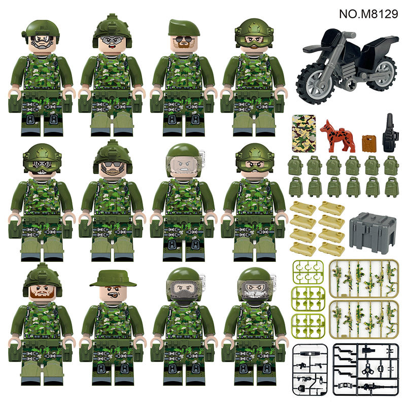 Zestaw figurek Military - Zestaw