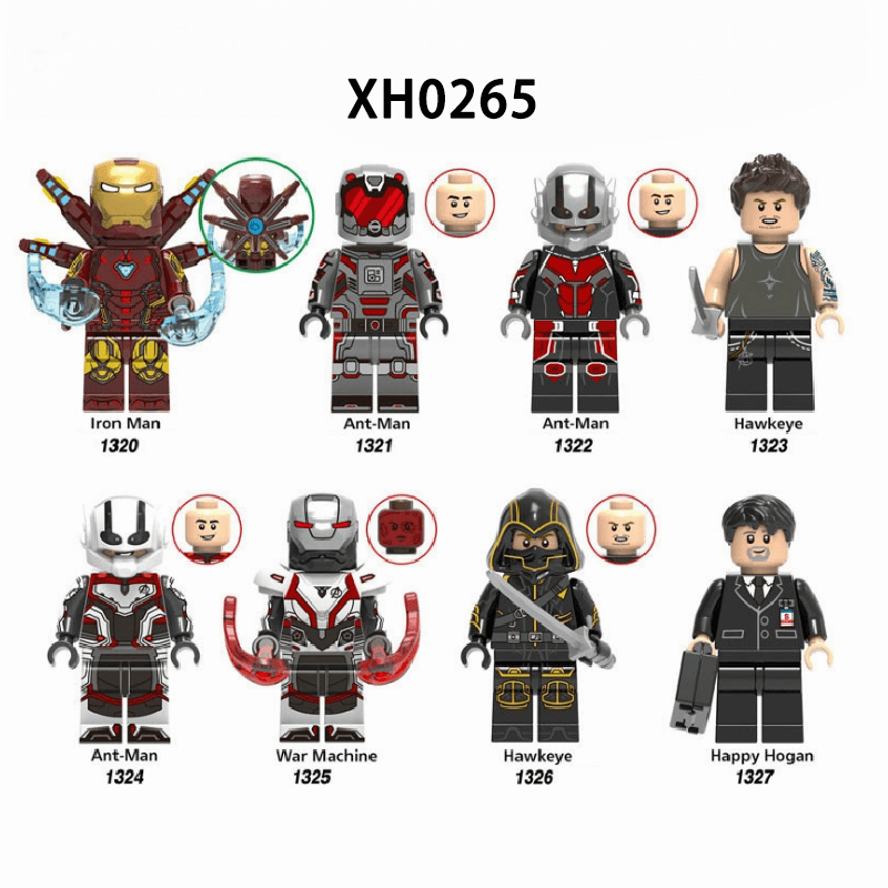 Zestaw figurek Super Hero - Zestaw x8