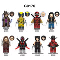 Zestaw figurek deadpool