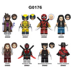 Zestaw figurek deadpool