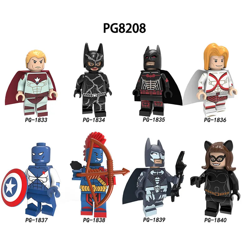 Zestaw figurek Super Hero - Zestaw x8