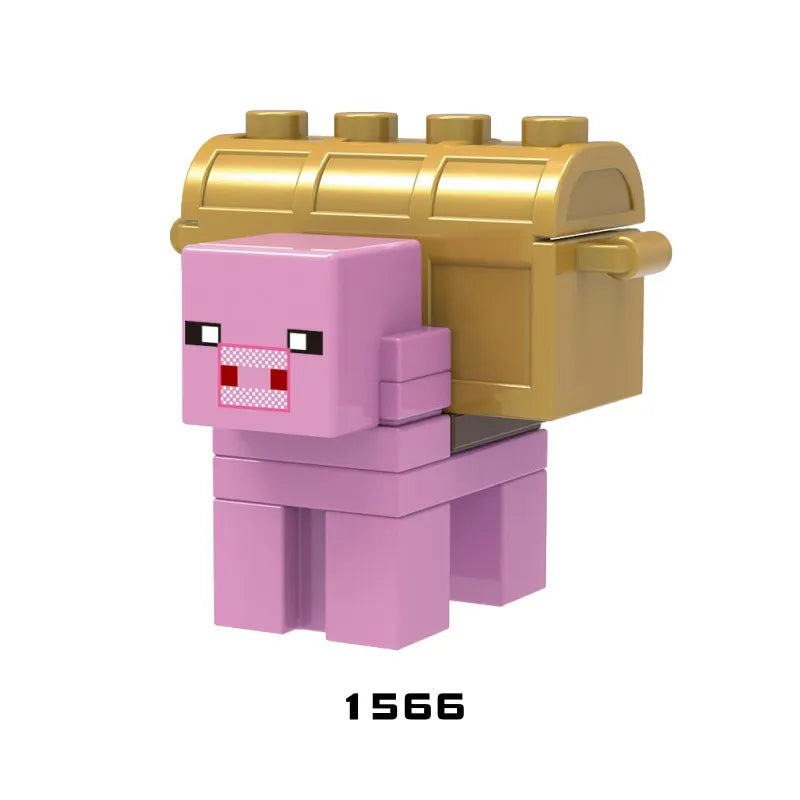 Zestaw figurek Minecraft - X-1566