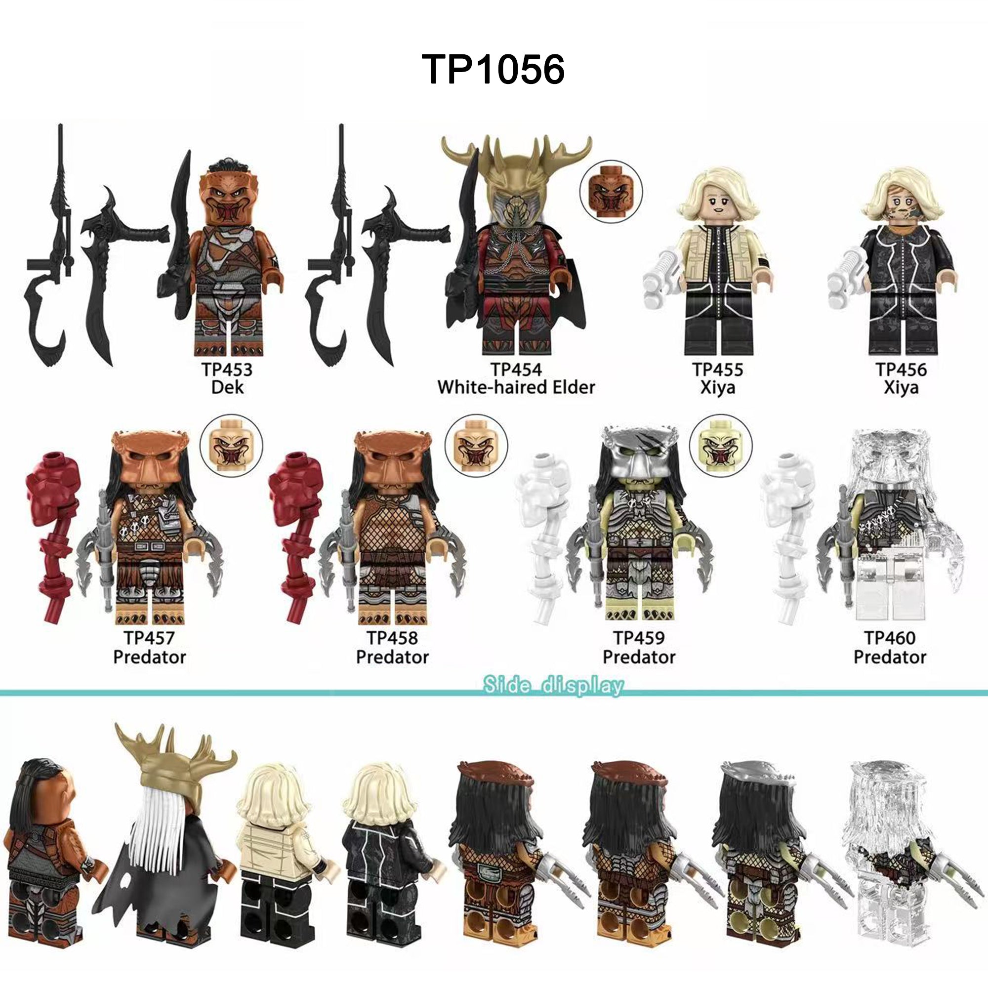 Zestaw figurek Predator - Zestaw x8