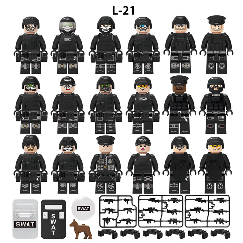 Zestaw figurek City Police - Zestaw