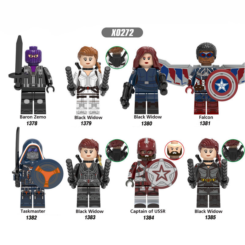 Zestaw figurek Super Hero - Zestaw x8