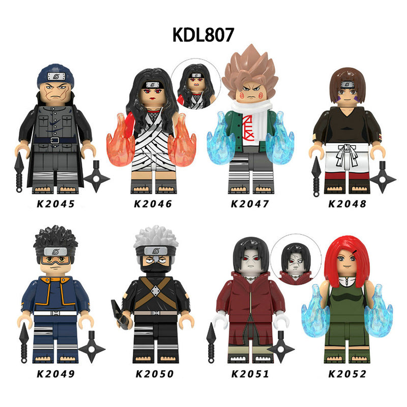 Zestaw figurek Naruto - Zestaw x8