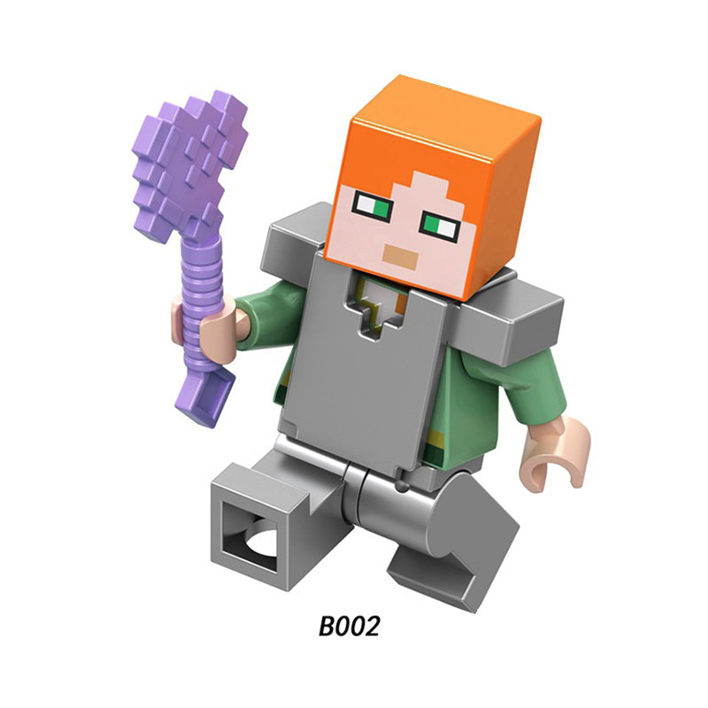 Zestaw figurek Minecraft - B-002