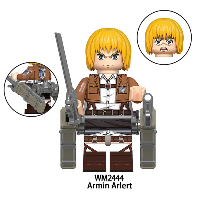 Zestaw figurek Attack On Titan - W-2444