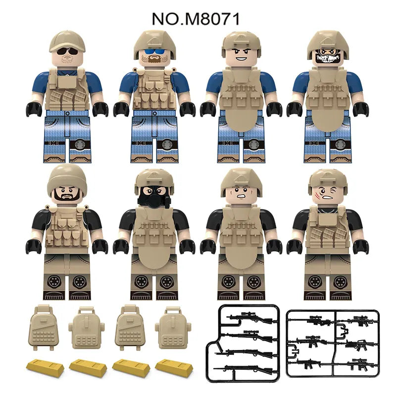Zestaw figurek Military - Zestaw
