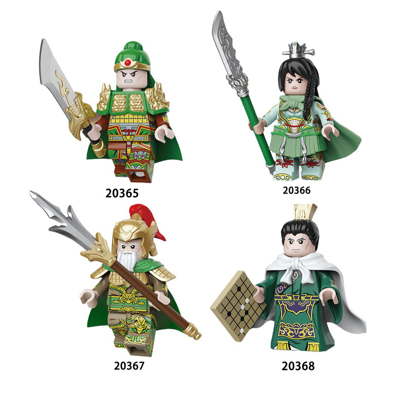 Zestaw figurek Three Kingdoms - Zestaw x4