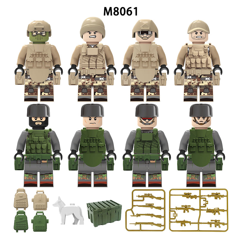 Zestaw figurek Military - Zestaw
