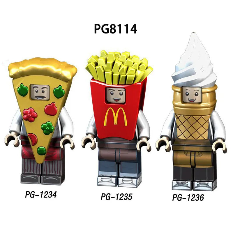 Zestaw figurek Minifigures - Zestaw x3