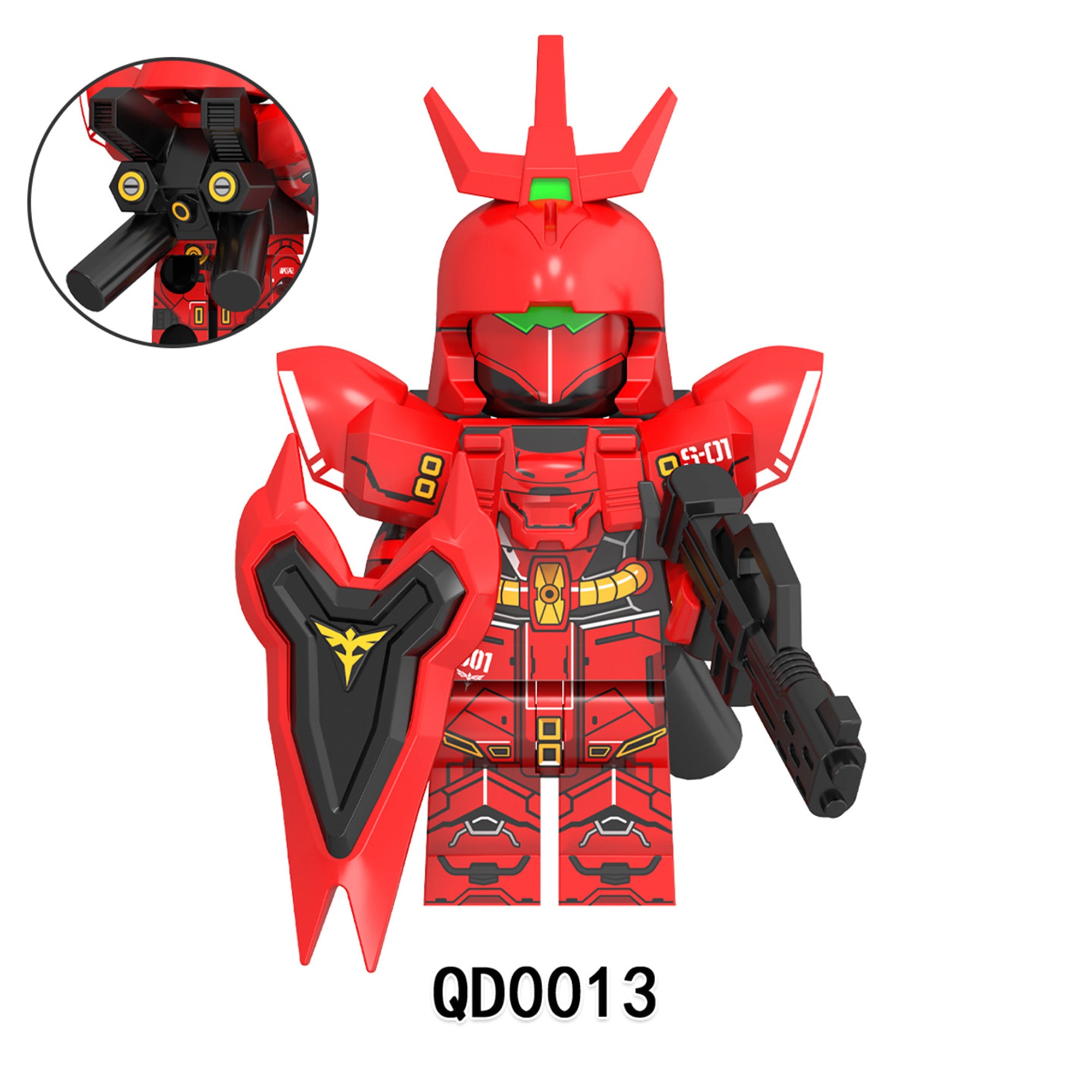 Zestaw figurek GUNDAM - QD-0013