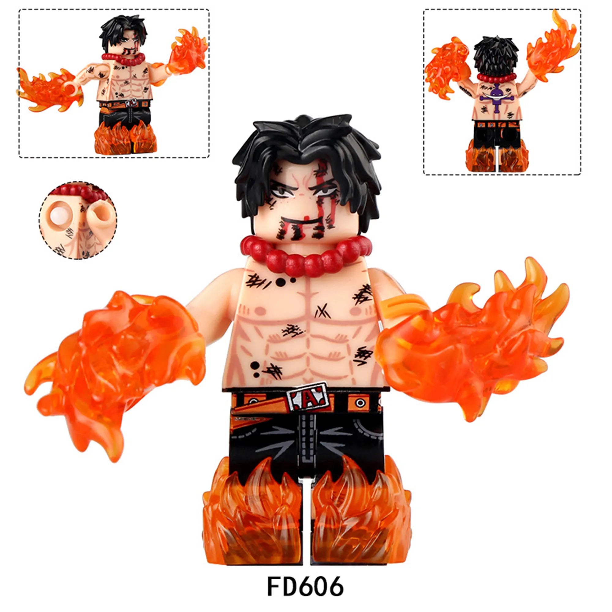 Zestaw figurek One Piece - FD-606