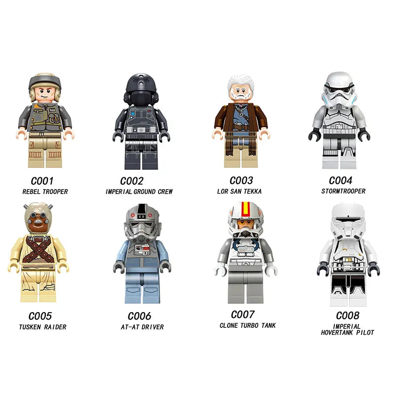 Zestaw figurek Star War - Zestaw x8