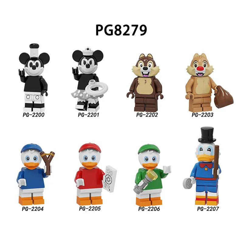 Zestaw figurek Minifigures - Zestaw x8