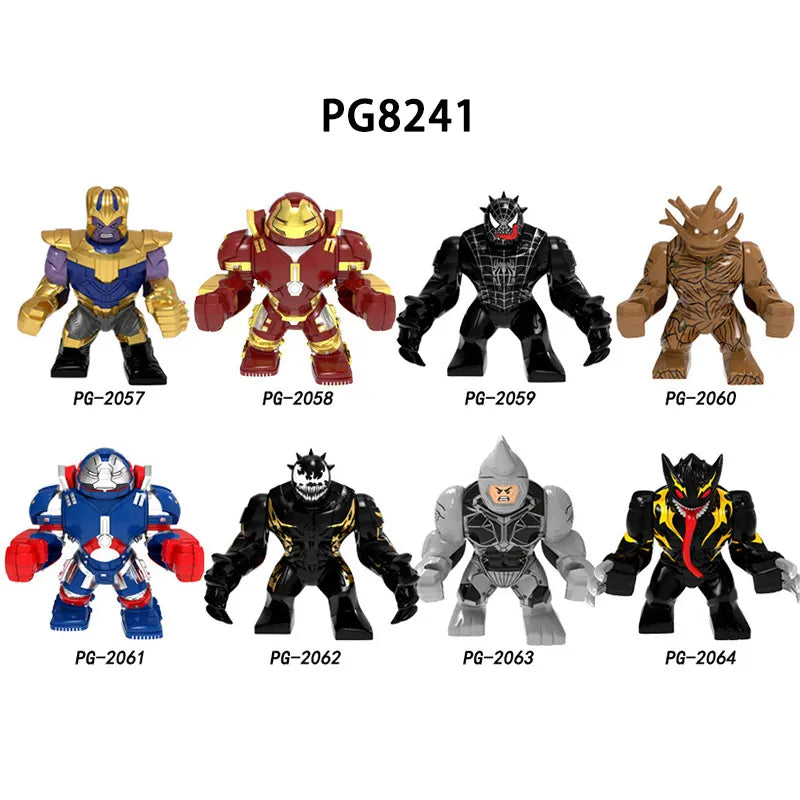 Zestaw figurek Super Hero - Zestaw x8