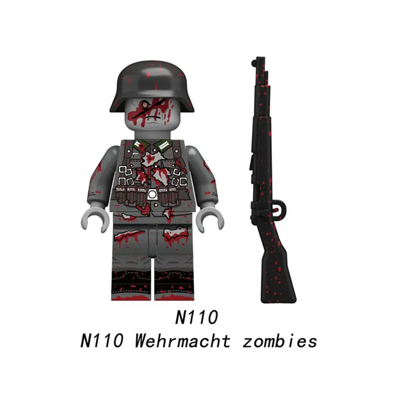 Zestaw figurek Zombie - N-110