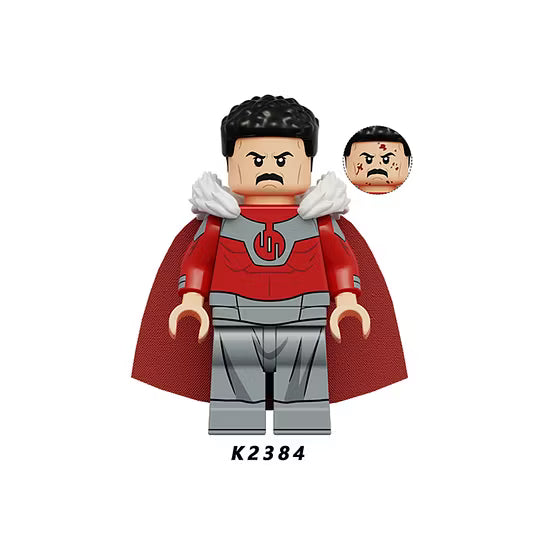 Zestaw figurek superhero